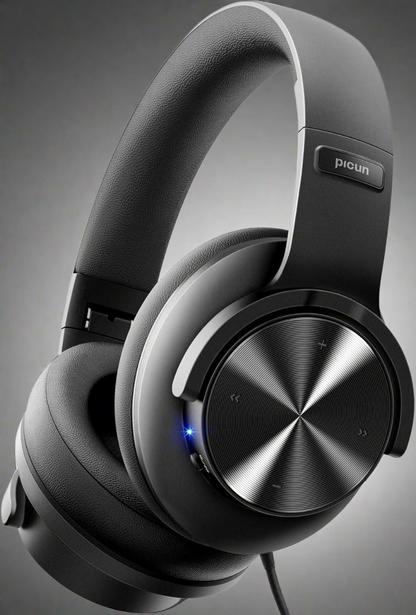 MILES B8 Bluetooth Headphones, 120H Playtime Headphones Wireless Bluetooth